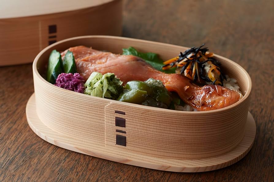 Amazon｜大館工芸社 小判弁当（大） 2430 750ml 曲げわっぱ